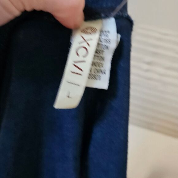 XCVI Blue Knit Shrug Sweater - Picture 2 of 4